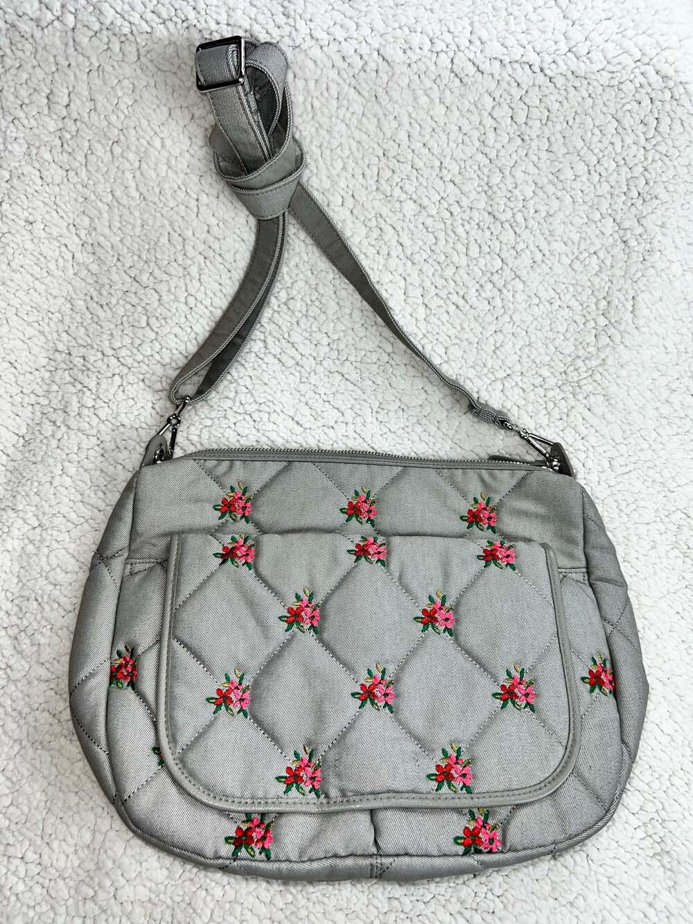 Vera Bradley floral crossbody purse